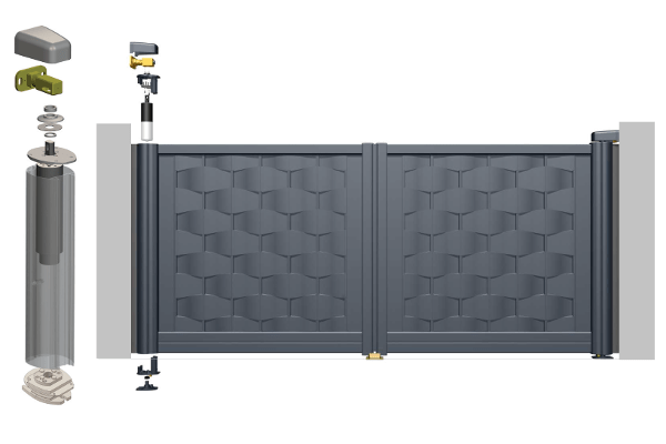 Portail Avec Moteur Intgr